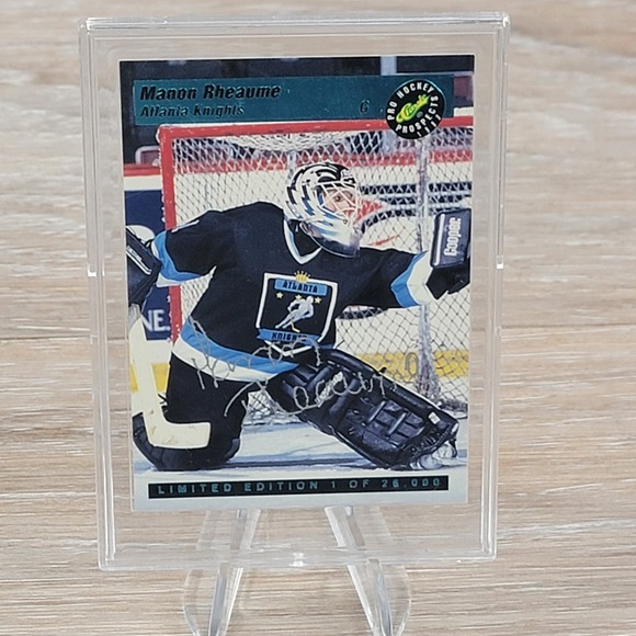 Other - Manon Rheaume Signed 1993 Classic Pro Hockey Prospects LP1 Atlanta Knights